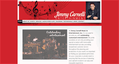 Desktop Screenshot of jimmycarnellientertainment.com